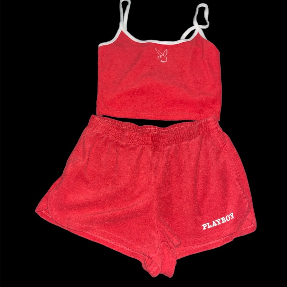 Playboy terry cloth set size small